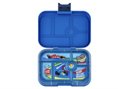 Yumbox surf blue/race cars tray 6-sections lunchbox Original